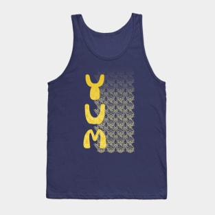 YUM - Breakfast Damask Food Pattern Tank Top